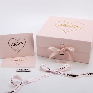 Custom Hair Packaging Boxes Foldable Hair Extension Magnetic Packaging Box