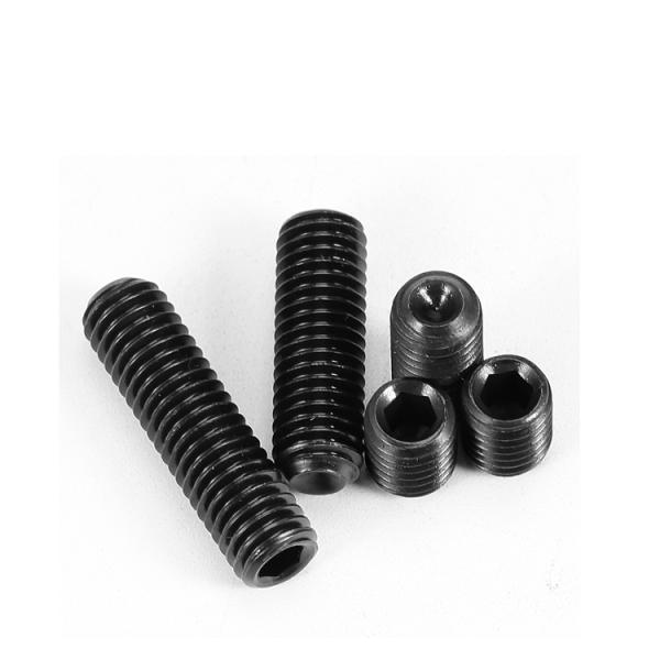 Stainless Steel 304 Hex Socket Set Screw DIN 916 Cup Cone Point for Secure Fastening