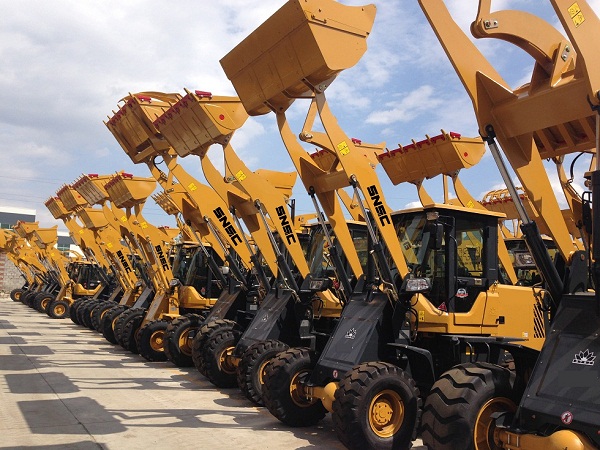 Backhoe Loader Shanmon 388H 4x4 2500kg Excavator Loader Retroexcavadora for Operation