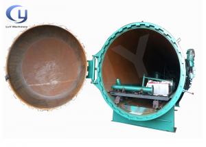 China Automated Control Pressure Pole Treatment Plant Autoclave Wood Horizontal Type on sale