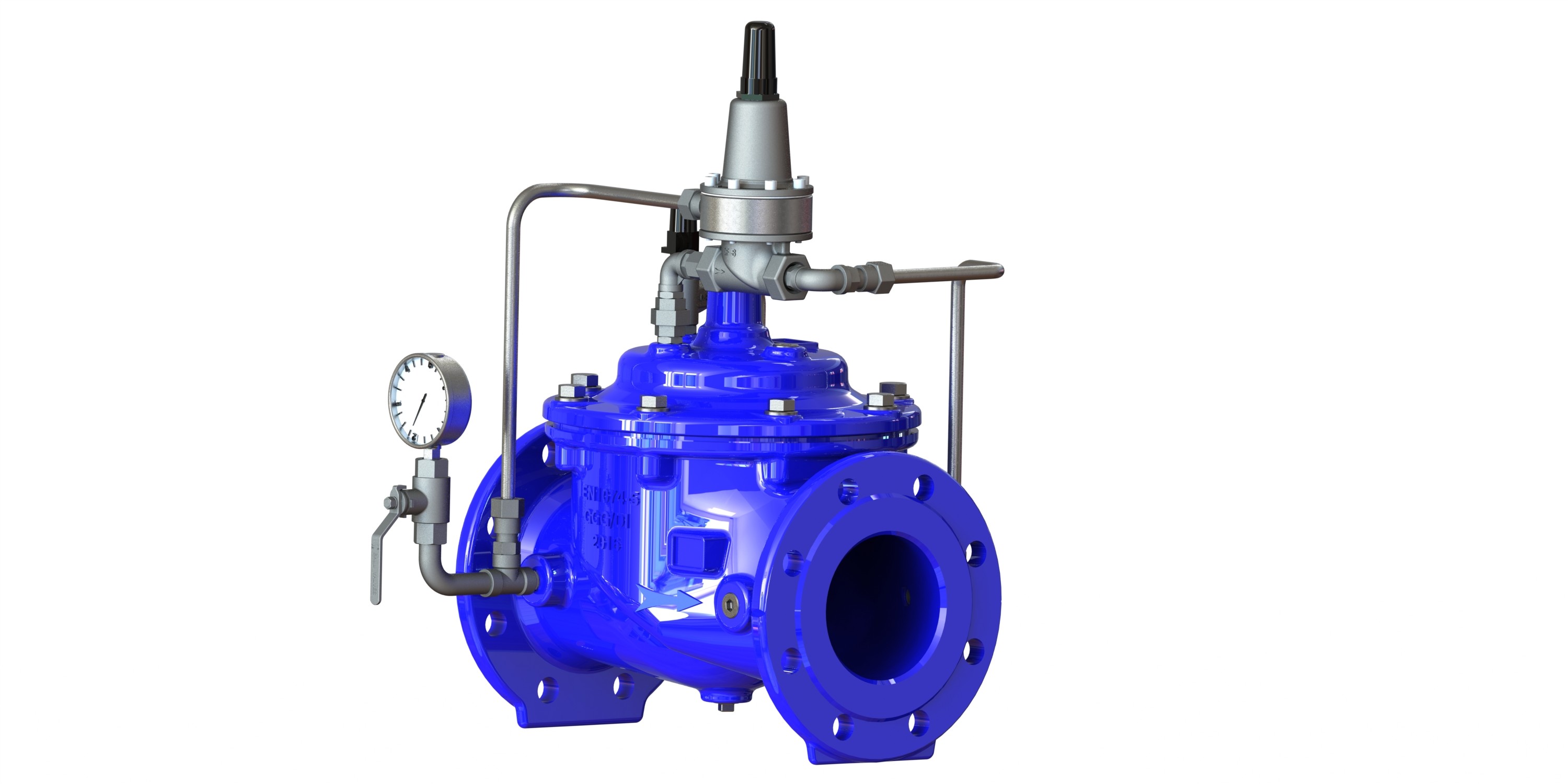 Quality EPOXY Coated Pressure Sustaining Valve With Accurate Pressure Control wholesale