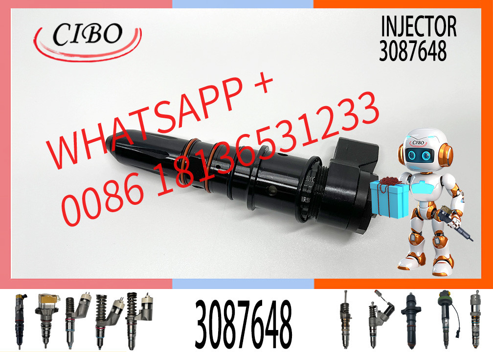 Genuine Engine Spare Parts CCEC Fuel Injector M11 Injectors 3087648 3406604 3087587 for Cummins