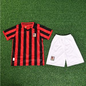 Quality 125th Anniversary AC Milan Childrens Football Jerseys Team Customization wholesale