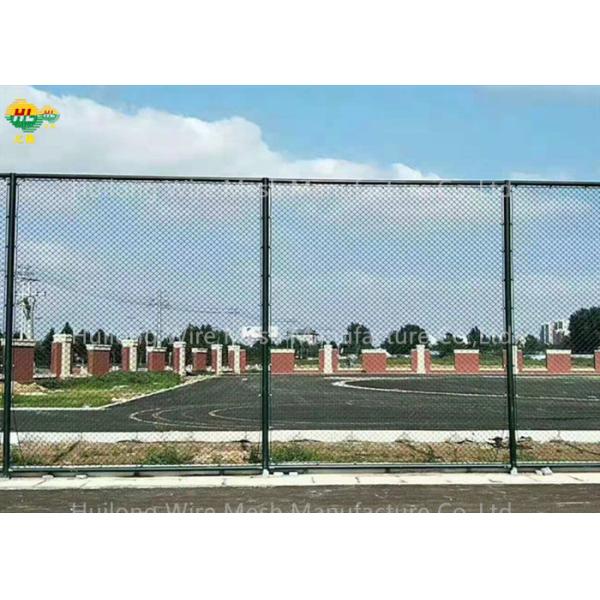 9 Gauge Galvanized Chain Link Fence Anti Climbing 9ft X 30ft 50 X 50 Mesh