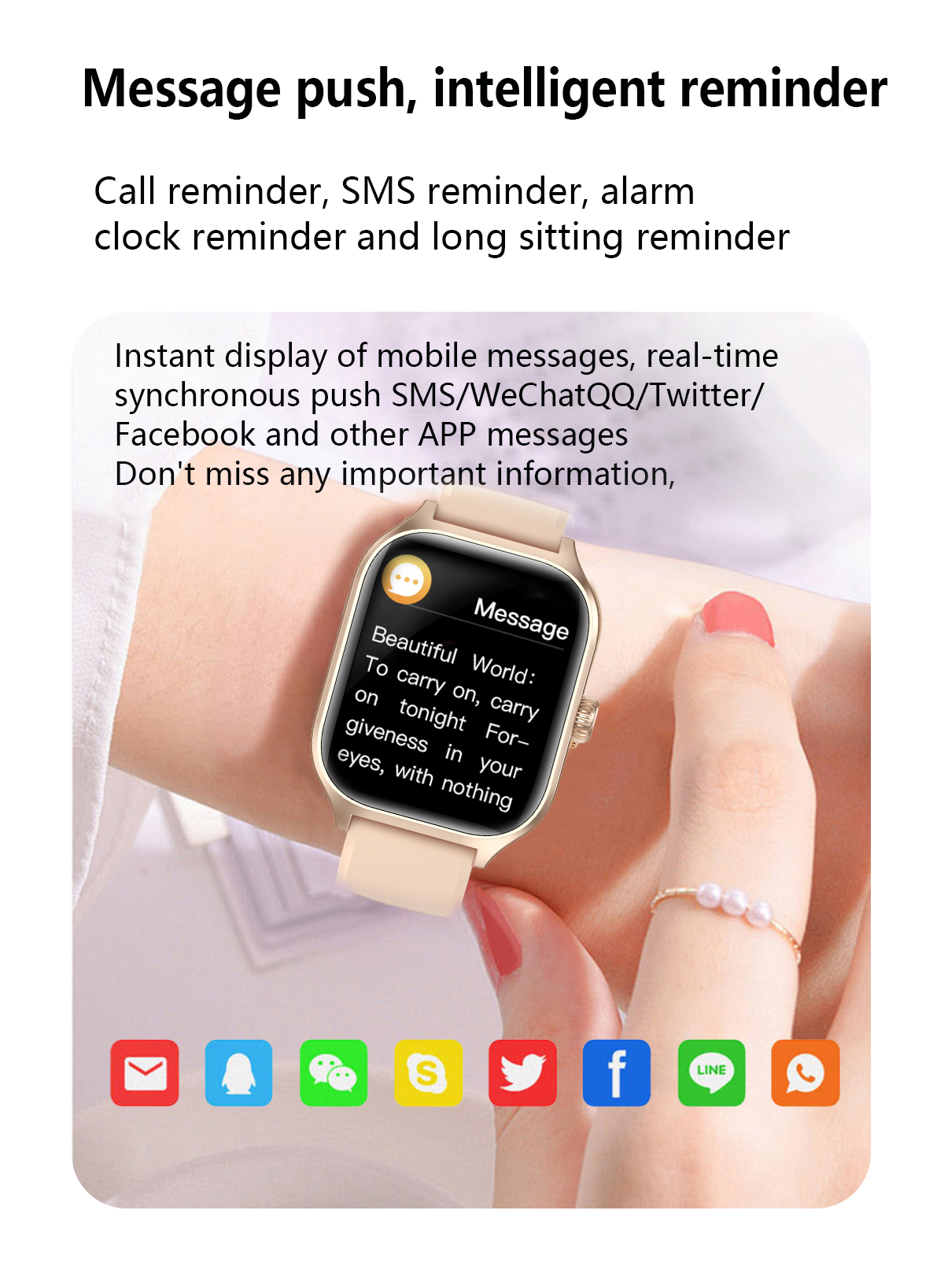 Eraysun GTS4 Smartwatch 2.01" BT Calling Ultra Low Power Chip SMS Alerts Sport BO Sleep Monitoring Reloj Wearable Smart Watches