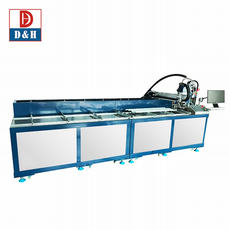 CCD Visual AB Potting Machine For Electric Driven 600KG Component Glue Dispensing