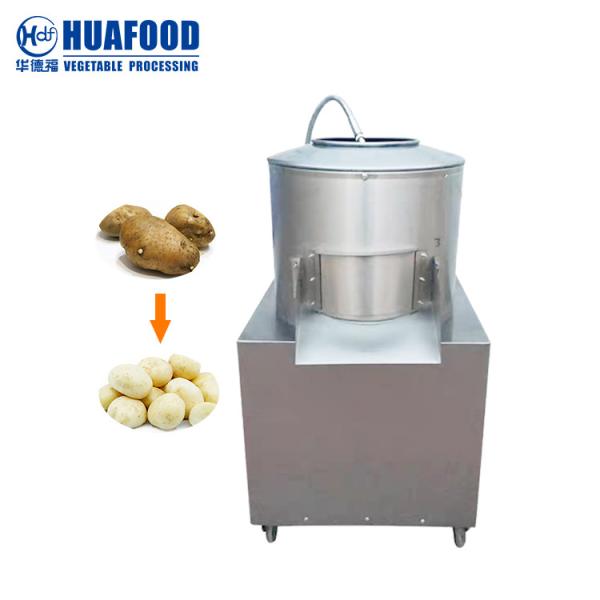 commercial automatic potato peeler cutter sweet potato drum washer machine