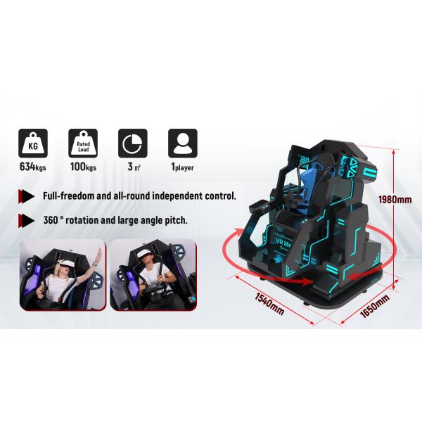 9d vr virtual reality shooting arcade VR Mecha Game For VR Park