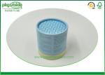 Custom Printed Cylindrical Cardboard Tube Boxes Embossing Elegant Design