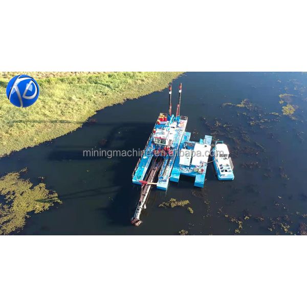 4000m3/h Hydraulic Cutter Suction Dredger 700mm Suction 640mm Discharge Diameter