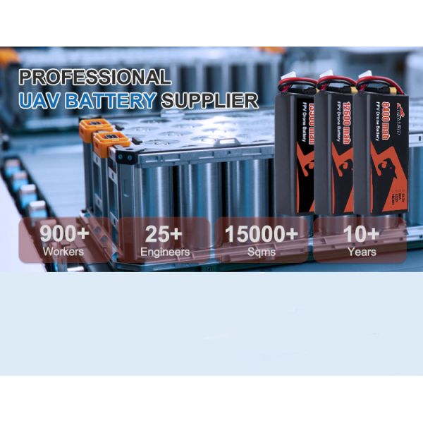 fpv drone batteries 6S2P Li-ion Battery Pack 8400mAh for 7inch 10inch FPV Drones