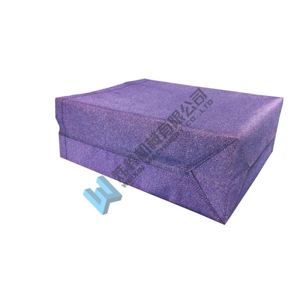 100gsm Eco glitter film lamination Non Woven Bag /Promotional Custom Laminated PP Non Woven Tote Shopping Bag