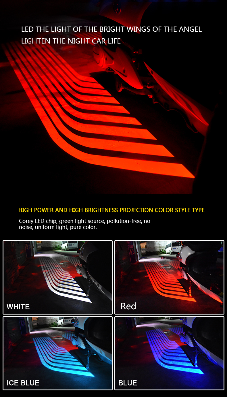 IPX4 Led Para Moto LED Motorcycle Lights 3W 10000H Motorcycle Rear Lights