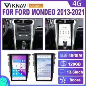 China For 2013-2021 Ford Mondeo 13.6Inch Screen Car radio 128G Navigation GPS Multimedia Player Wireless Carplay 4G on sale