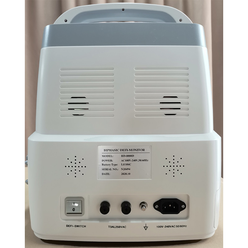 External Biphasic AED Portable Heart Defibrillator Machine CE ISO Certification
