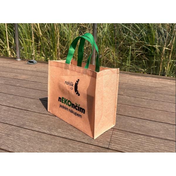 Reusable Polypropylene Packaging Laminated ECO PP Woven Bag Shopping Tote REPT PP Woven Bag With Custom Logo