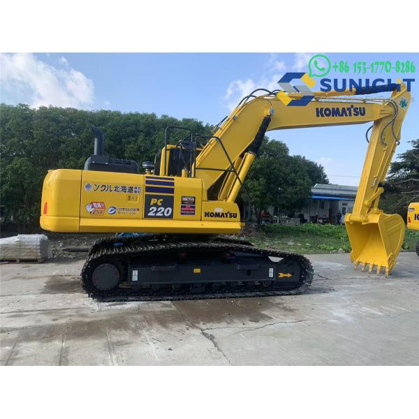 Used Excavator Machine Komatsu PC220-7 22ton Japanese Original Crawler Multifunctional Excavator