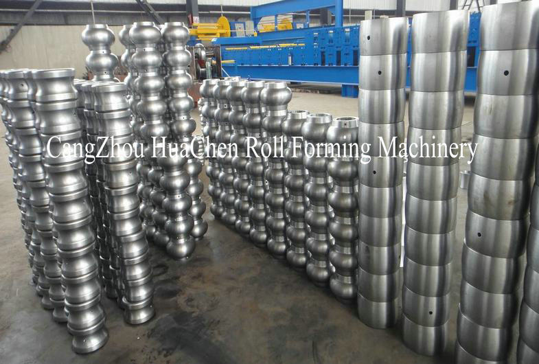 Commercial Roof Steel Ridge Cap Roll Forming Machine 10m/min