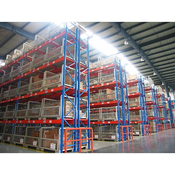 Multiple wire cages in warehouse environment