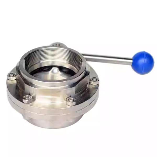 Butterfly Ball Valve for Road Sweeper-Washer Rear – 98mm Inner Diameter, Manual, for Sewage Discharge