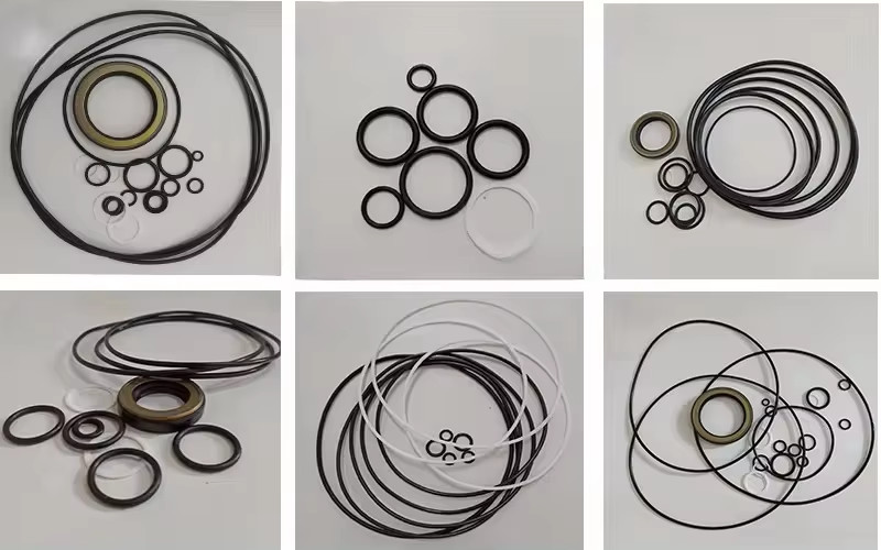 Construction Machinery Parts Boom Cylinder Seal Kit For Hyundai Excavator R220LC-9S