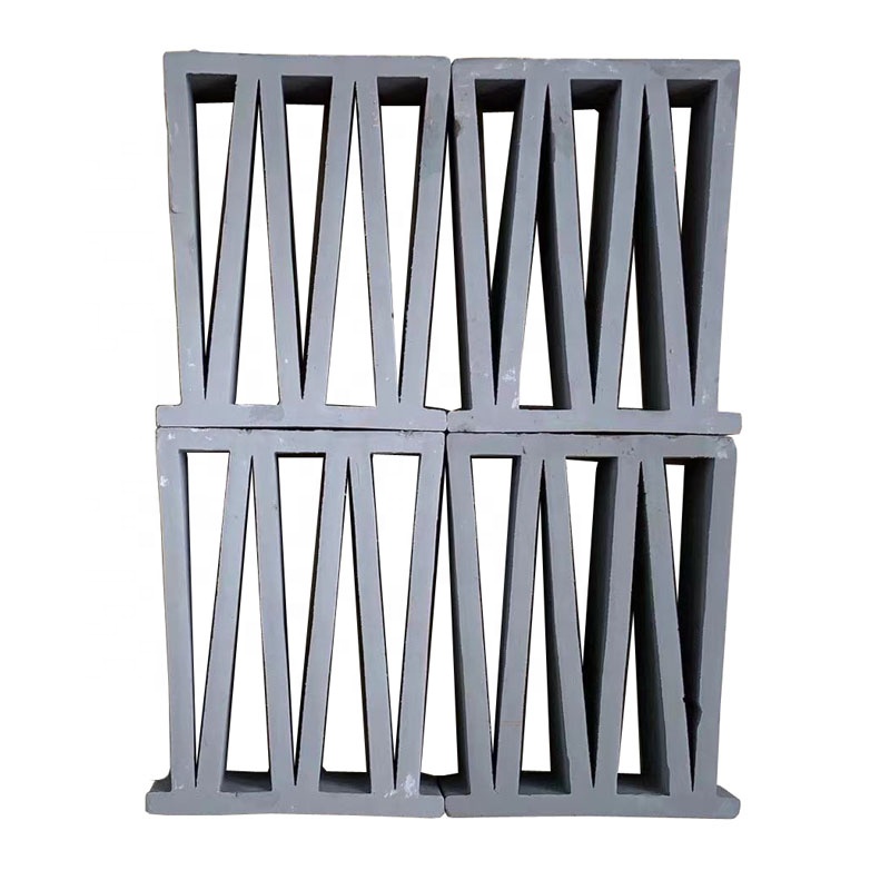 250*250*70mm Common Size Decorative Brick Wall Breeze Block Concrete with 7% Absorption