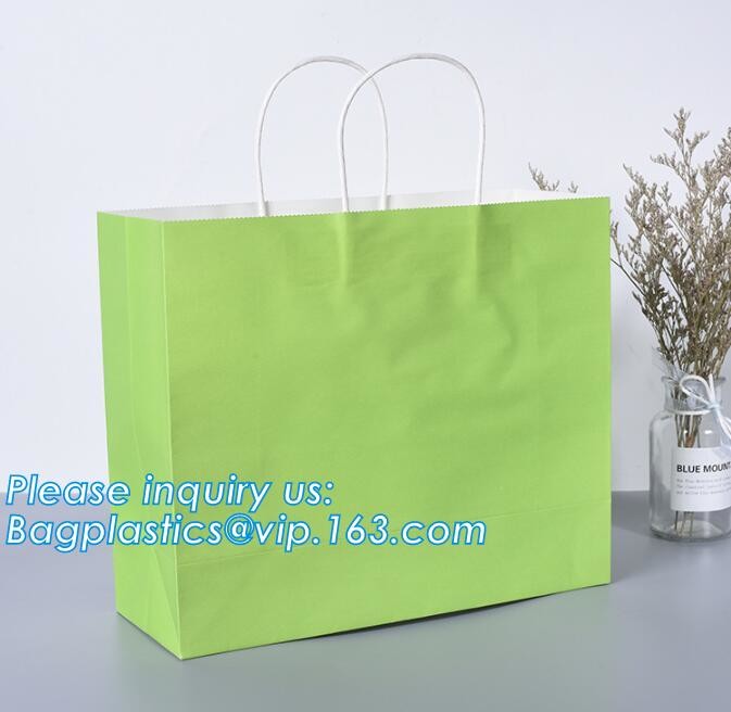 Handle Kraft Paper Flower Bag Wedding Confetti Cones Shaped Bouquet Bag Plant Bag Creative Flowers Holder Wrapping Gift