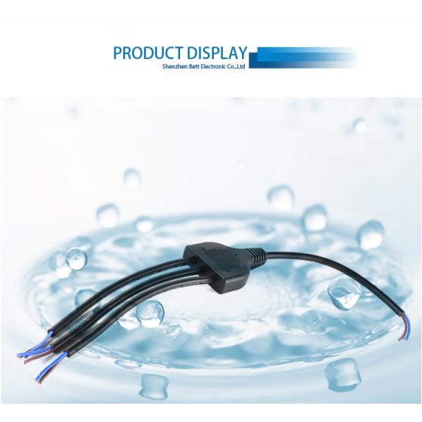 Waterproof Led Wire Splitter Y Type Extension Cable 2 Pin Wire Connectors