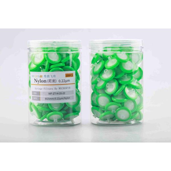 Quality 25mm 0.22μm PTFE Syringe Filter Capsules For Liquid Prefiltration wholesale