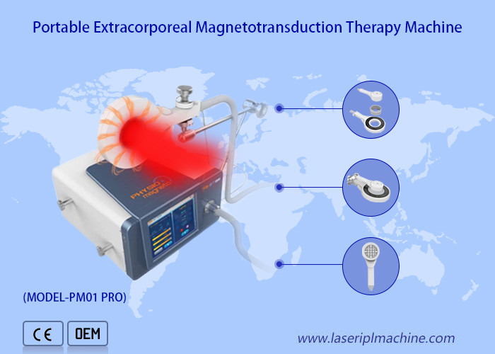 100-300 Khz Air Cooling Magneto Therapy Machine Sport Injuries Joint Pain Relief Physio