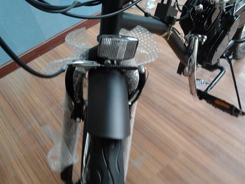 Made Moto Bike 50cc 60cc 80cc Gas Engine Bicycle with V Brake and Plastic Pedal