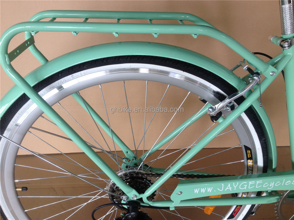 700C Retro City Cruiser Women Bicycle 2024 OEM Classic Vintage Bike for City Commuting