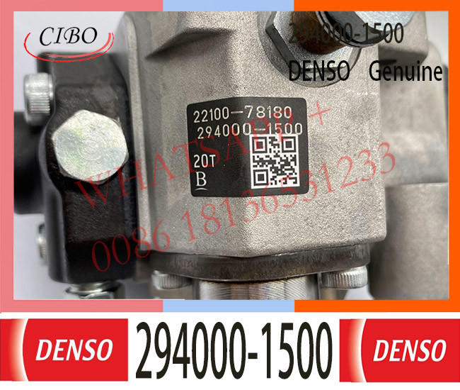 294000-1500 DENSO Diesel Engine Fuel HP3 pump 294000-1500 For TOYOTA/HINO N04C Engine 22100-78180 22100-E0284