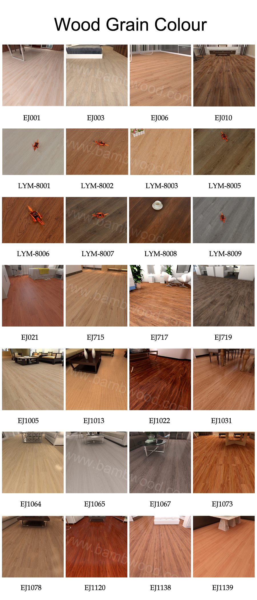 Commercial Grade 4mm SPC Click Flooring with Modern Design Style and Durable Material