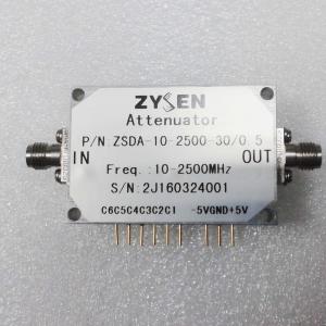 China 10MHz To 2500MHz Digital Variable Attenuator 30dB  Step 0.5dB on sale