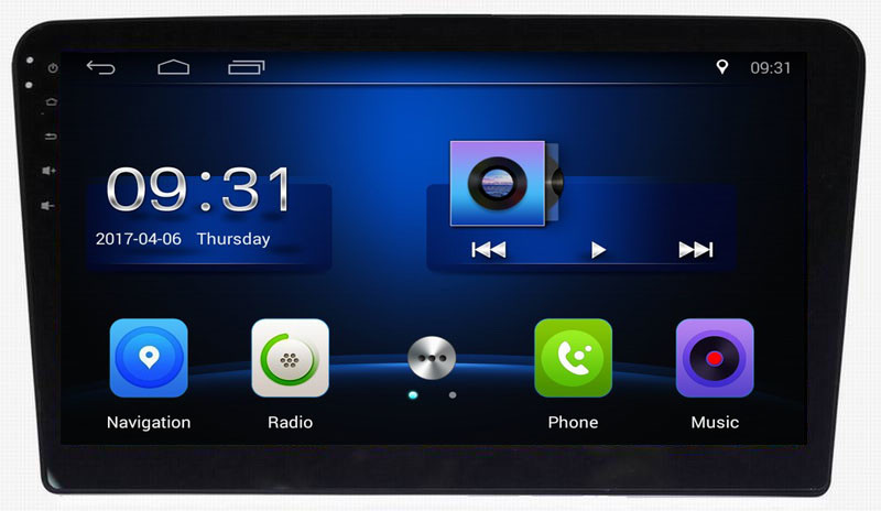 Ouchuangbo Car Radio GPS Stereo for Volkswagen Bora 2013 Android 8.1 USB dual zone steering wheel control
