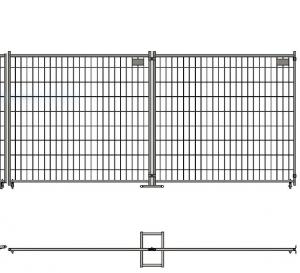 China Movable Frame Tube Iron Temporary Fence Panels 1.8m Height Surface Test on sale