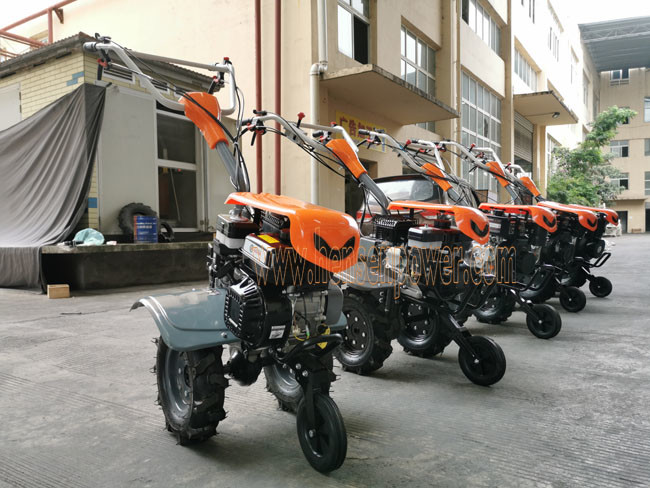 Agricultural Machinery Walk Behind Tiller Agricultural Tractor 10hp Two Wheel Mini Diesel Tractor
