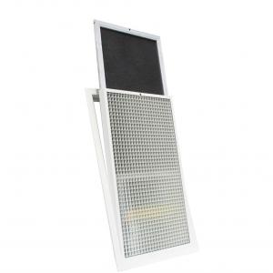 China 150x150 - 450x450mm Egg Crate Return Air Grilles With Filters on sale