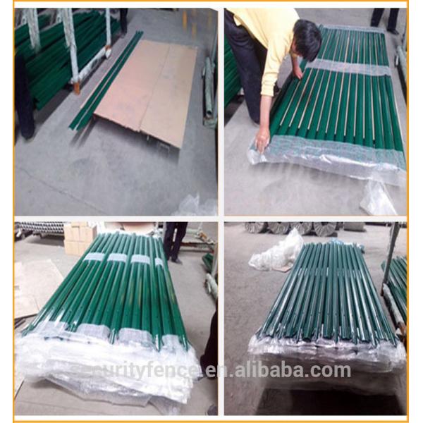 CE Galvanized Metal 2.4 M High Fence Panels Aging Resistant