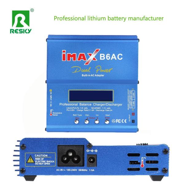 Imaxb6AC RC Balance Charger 80W 6A for Ni-MH Ni-CD LiFePO4 RC Drone Battery