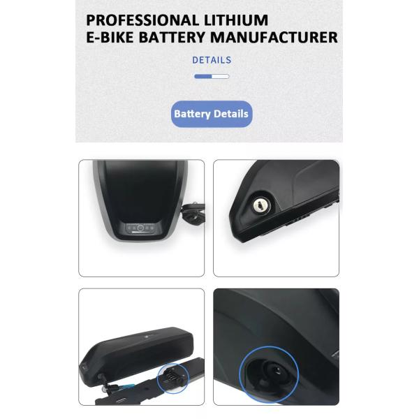 Multiscene Practical Bicycle Battery Pack , Ultraportable E Cycle Battery