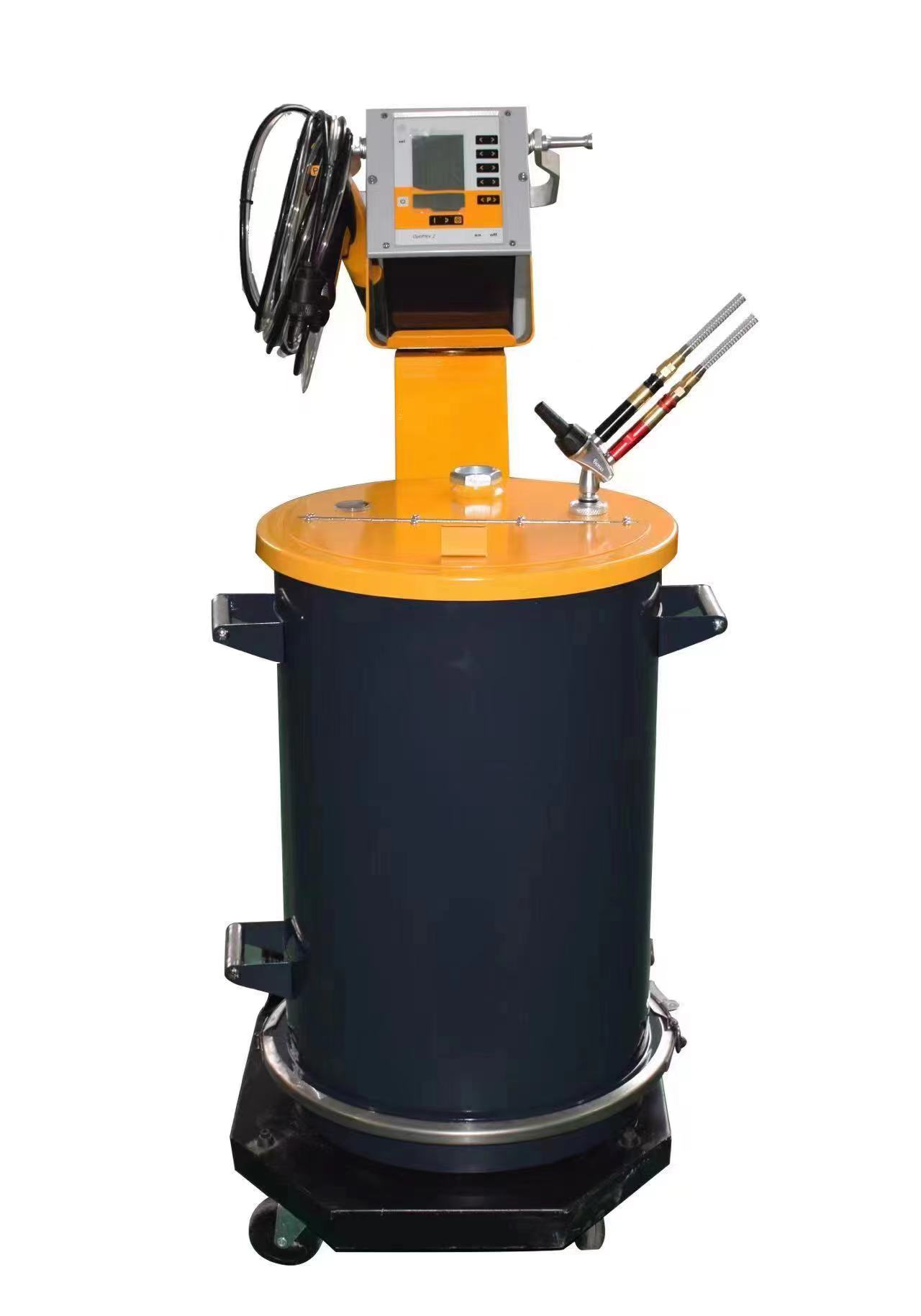 Steel Powder Coating Machine with Carton Box Packaging Gema Coating Equipment at Best