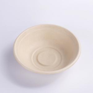 China Sugarcane Pulp PB32 Disposable Food Container Paper Salad Bowl Eco Friendly on sale