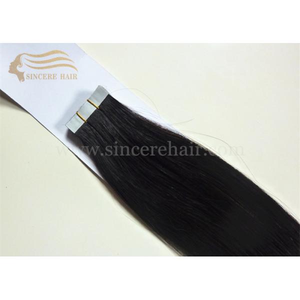 20" Black Double Drawn Tape In Hair Extensions for sale, 20 Inch DD Doulble Sided Glue Tape Hair Extensions On Sale 20" Black Double Drawn Tape In Hair Extensions for sale, 20 Inch DD Doulble Sided Glue Tape Hair Extensions On Sale