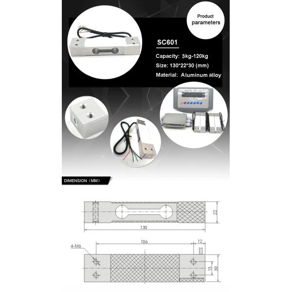 Desktop Scale Bee Hive Weighing Scale Load Cell 5Kg-40Kg with 2.0±0.15mV/V Rated Output and Resistance Sensor Theory