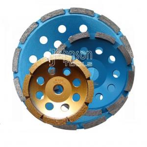 Quality 105-180mm Single Row Diamond single row cup wheel for grinding stone and concrete SGW wholesale