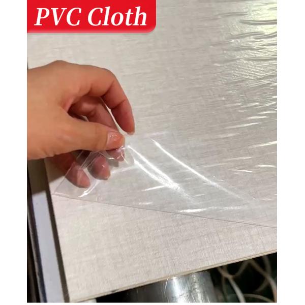1.22m Wide Wood Veneer Bamboo Charcoal Fabric Texture 3D PVC Kitchen Wall Panels