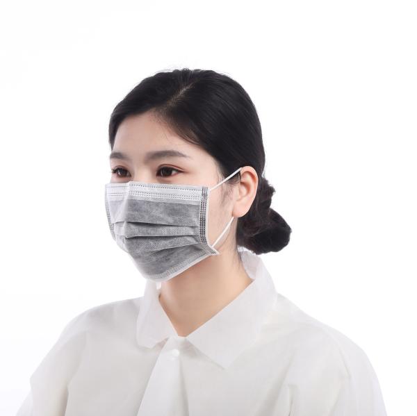 Cheap 4 Layer Colorful Isolation Face Mask , Disposable Dust Mask OEM / ODM Available for sale