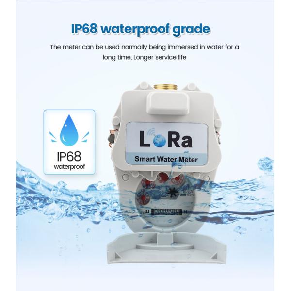 Smart Prepaid and Postpaid Water Meter Lora Gprs Not Wifi Remote Control